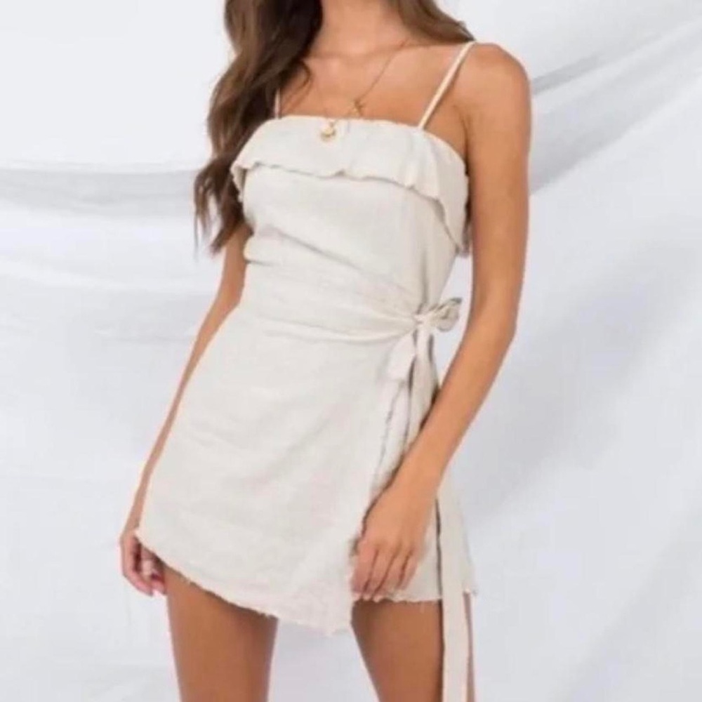 Princess Polly Rally Romper Linen